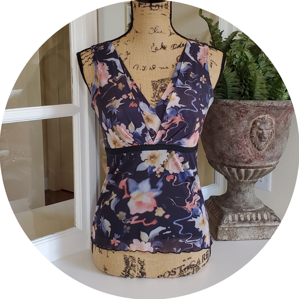 Weston Wear Sleeveless V-Neck Blouse